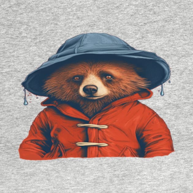 Paddington Bear in Blue Hat by Kit'sEmporium